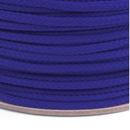 Fashion cord Ø 4mm Dazzling Blue